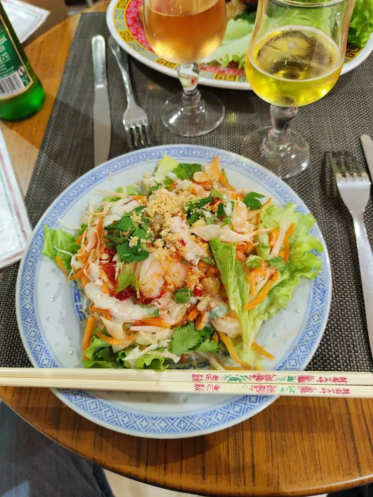 Salade Chinoise Aux Crevettes de la Cheffe